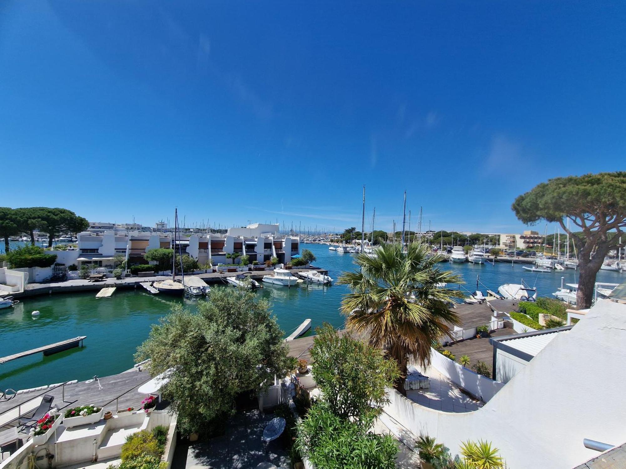 Marina Exceptionnelle - 8 Pers - 120 M2 Vue Mer - Suites Parentales - Cinema - Ponton Ле-Гро-дю-Руа Экстерьер фото